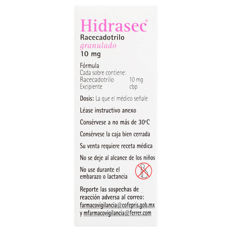 Hidrasec Sobre 10Mg Con 18 (Racecadotrilo) - WeCare Pharma