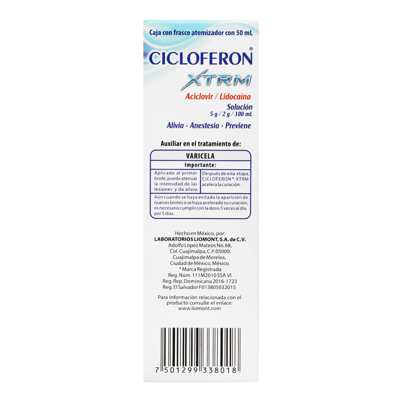 Cicloferon Xtrm Spray 5G/2G 50Ml (Aciclovir) - WeCare Pharma