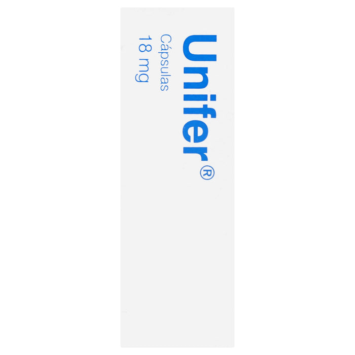Unifer 18Mg Con 30 Capsulas (Hierro Carbonilo) — WeCare Pharma