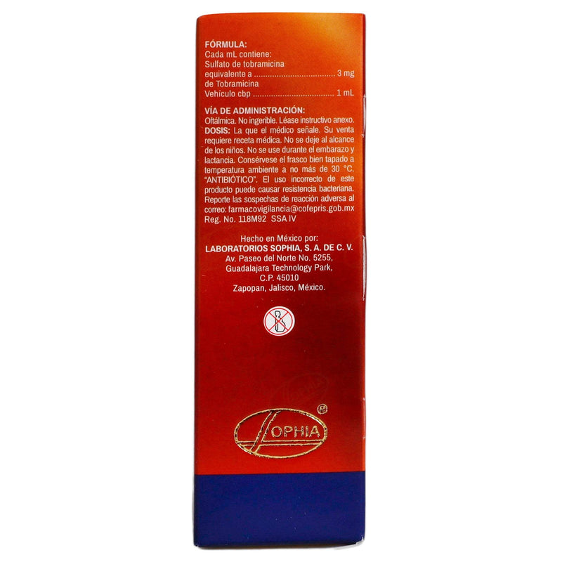 Trazil Ofteno Gotas 3Mg/Ml 15Ml (Tobramicina) - WeCare Pharma