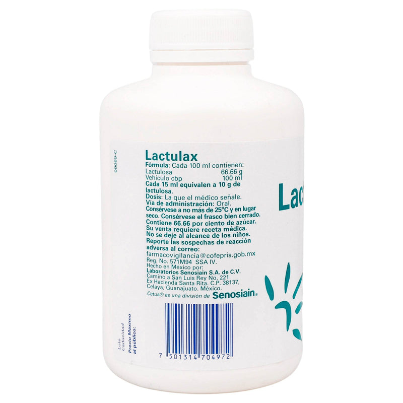 Lactulax Jarabe 10G/15Ml 500Ml (Lactulosa) - WeCare Pharma