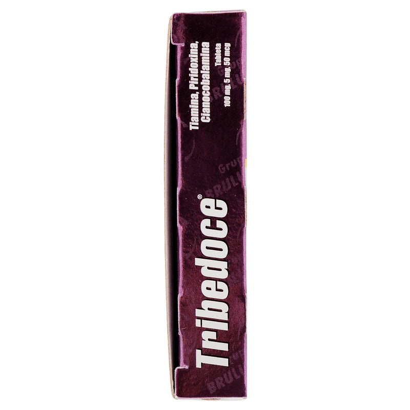 Tribedoce 100Mg/5Mg/50Mcg Con 30 Tabletas (Tiamina/Piridoxina/Cianocobalamina) - WeCare Pharma