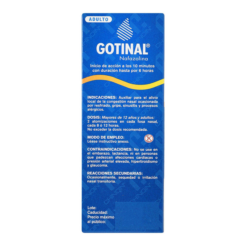 Gotinal Ad Spray 1Mg/Ml 15Ml (Nafazolina) - WeCare Pharma