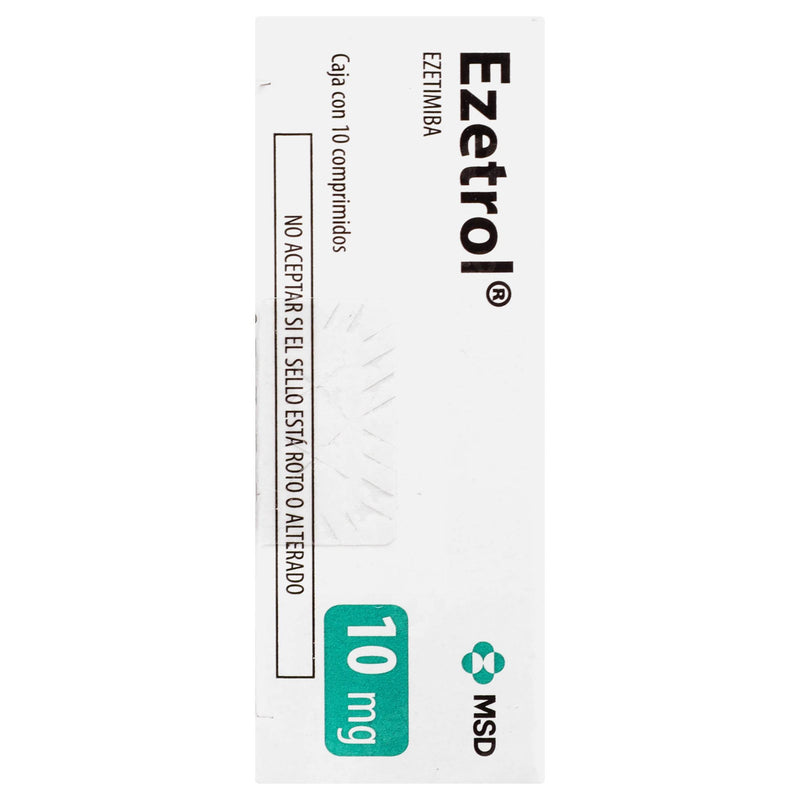 Ezetrol 10Mg Con 10 Tabletas (Ezetimiba) - WeCare Pharma