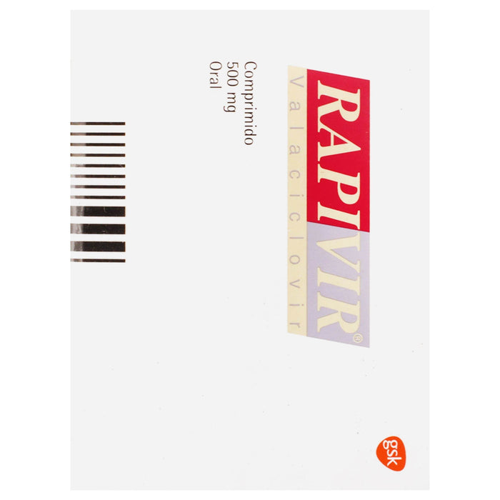 Rapivir 500Mg Con 42 Tabletas (Valaciclovir) - WeCare Pharma