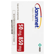 Janumet 50Mg/850Mg Con 56 Tabletas (Sitagliptina/Metformina) - WeCare Pharma