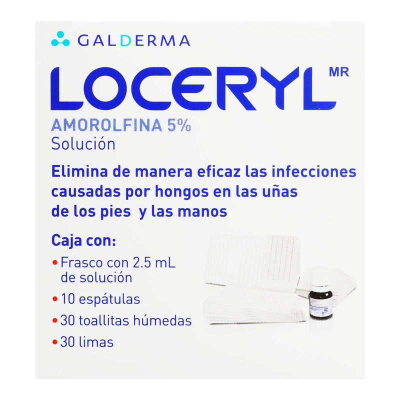 Loceryl Solucion 5% 2.5Ml (Amorolfina) - WeCare Pharma