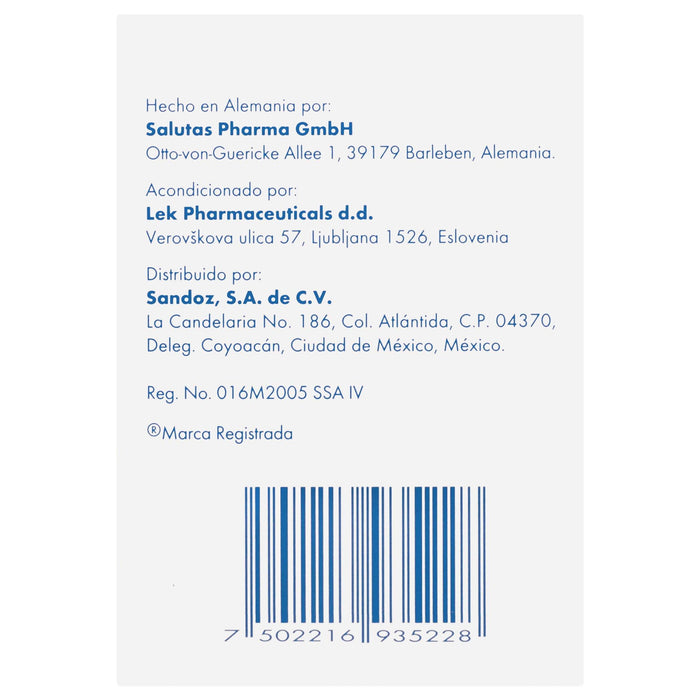 Lopresor R 95Mg Con 30 Tabletas (Metoprolol) - WeCare Pharma