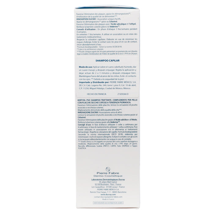 Ducray Kertyol Pso Shampoo Antipicor 200Ml 7 - 3282779293440