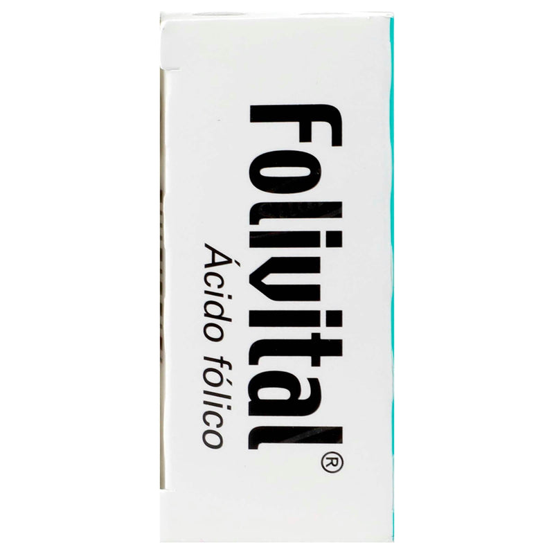 Folivital 5Mg Con 30 Tabletas (Acido Folico) - WeCare Pharma