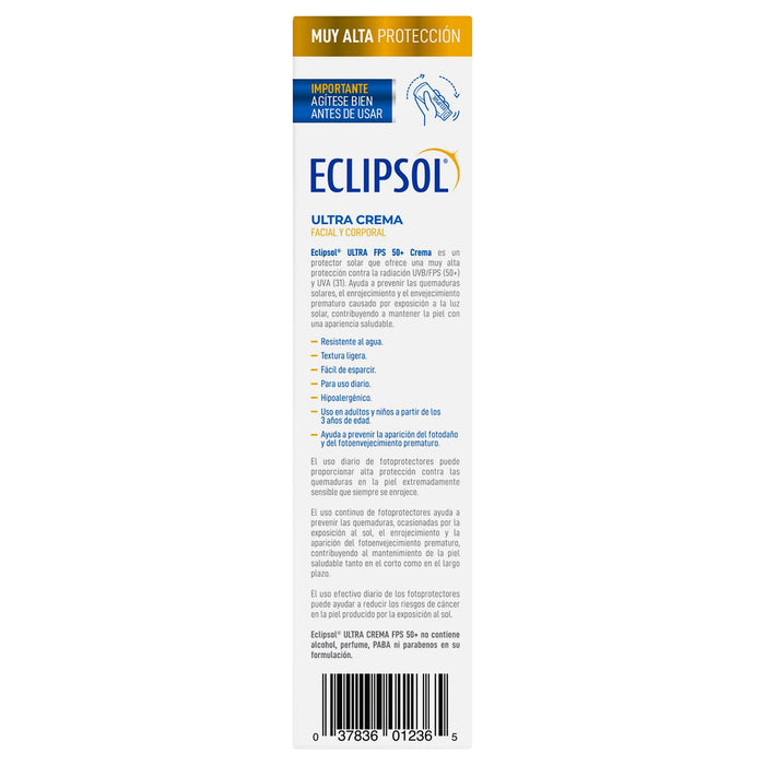 Eclipsol Ultra Crema Fps50 125G 4 - 037836012365