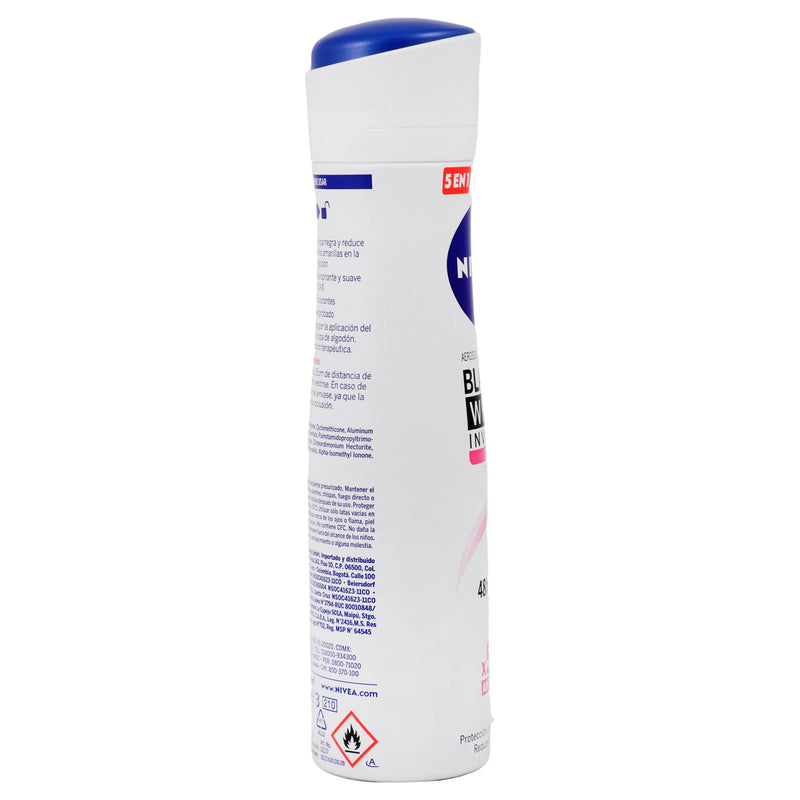 Desodorante Nivea Black & White Invisible Clear Con 150Ml - WeCare Pharma