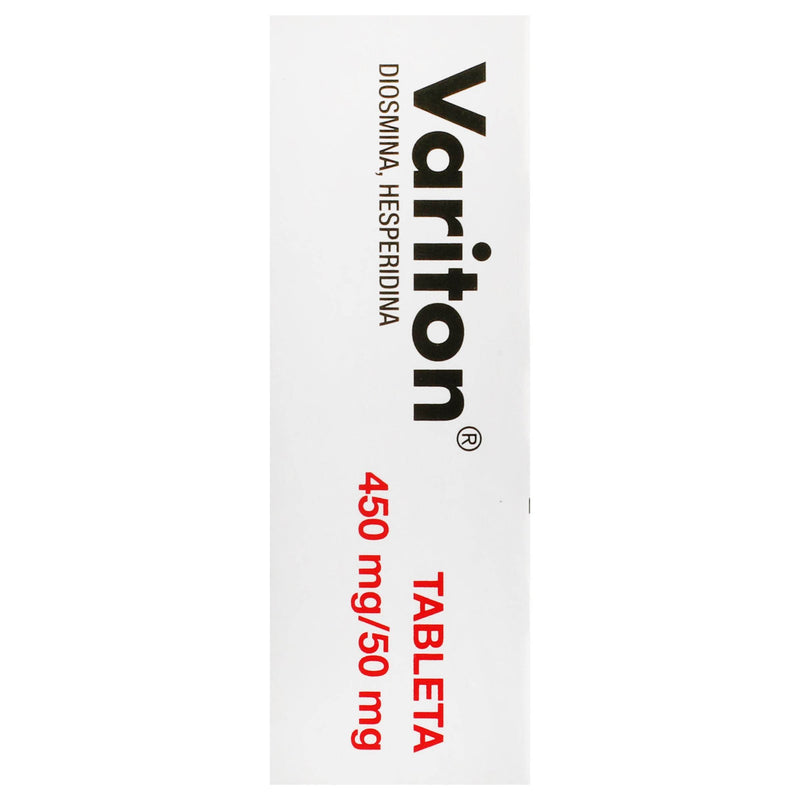 Variton 450Mg/50Mg Con 20 Tabletas (Diosmina/Hesperidina) - WeCare Pharma
