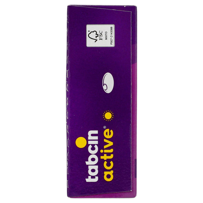 Tabcin Active Con 12 Capsulas (Paracetamol/Fenilefrina/Dextrometorfano/Clorfenamina) - WeCare Pharma