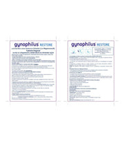 Gynophilus Restore Tabletas Vaginal Con 2 - WeCare Pharma