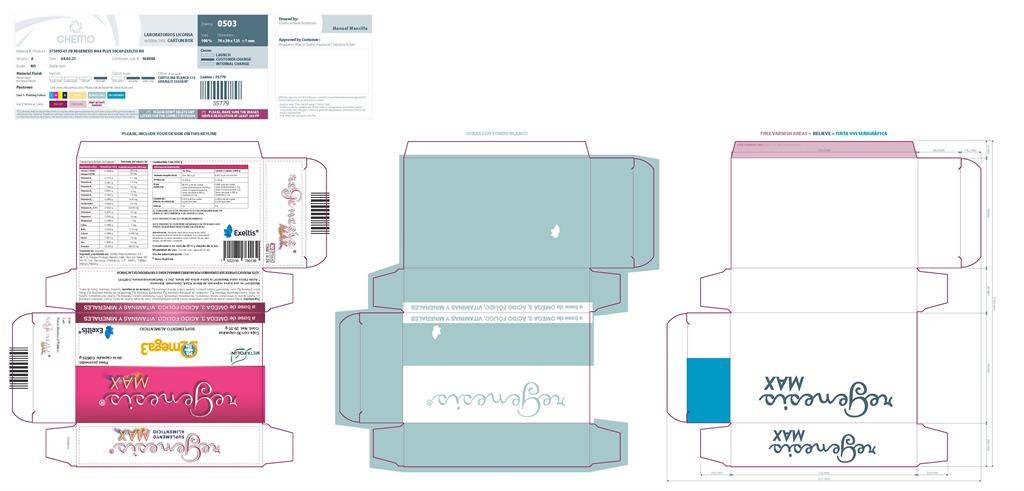 Regenesis Max 26.01G Con 30 Capsulas (Omega 3/Acido Folico/Vitaminas/Minerales) - WeCare Pharma