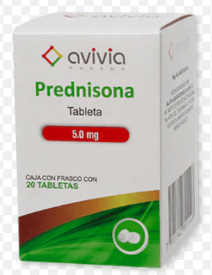 Prednisona Con 20 Tabletas De 5Mg Avivia - WeCare Pharma