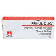 Prikul Duo PregabalinaTramadol Clorhidrato Tabletas 75Mg37.5Mg Con 20 7730766002330 3