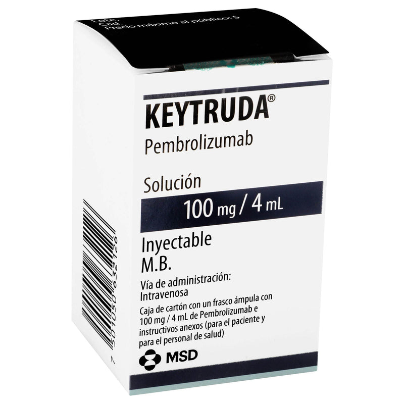 Keytruda Frasco 100Mg/4Ml Con 1 Ampulas (Pembrolizumab) - WeCare Pharma