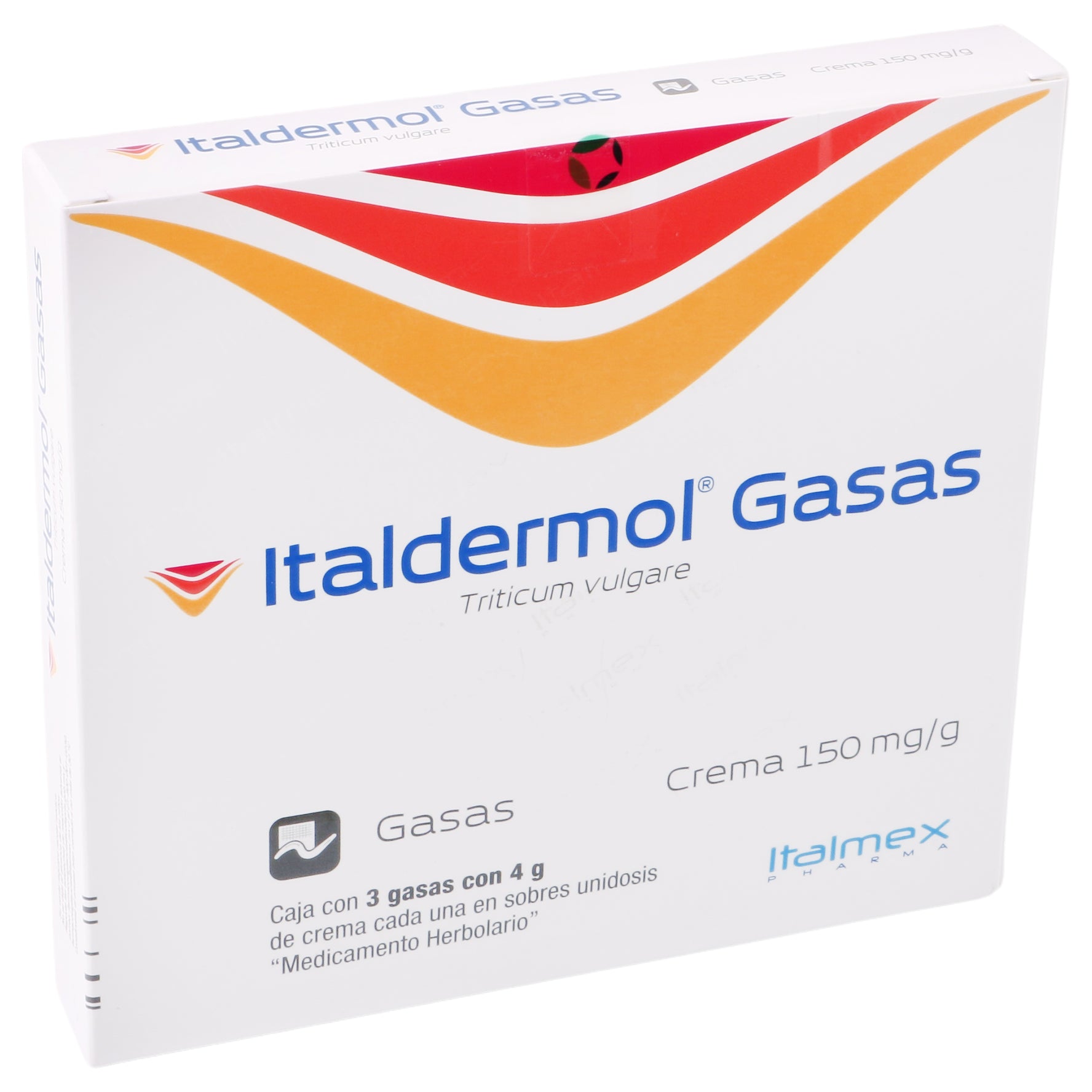 Italdermol Gasas Crema 4G Con 3 (Triticum Vulgare) 2 - 7501390911042