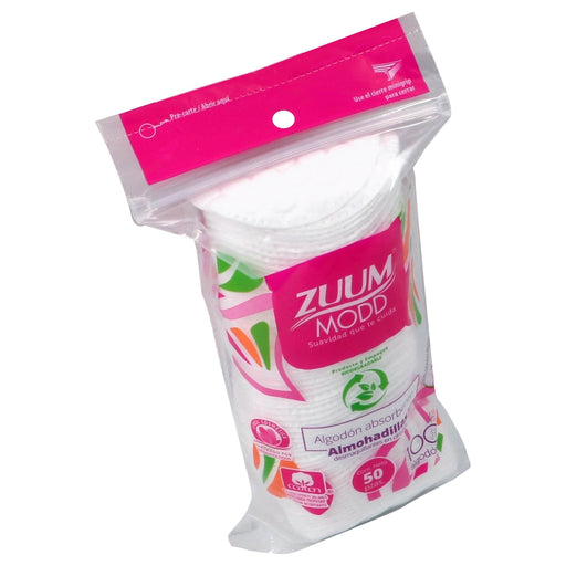 Pads Facial Algodón Zuum Con 50 - WeCare Pharma