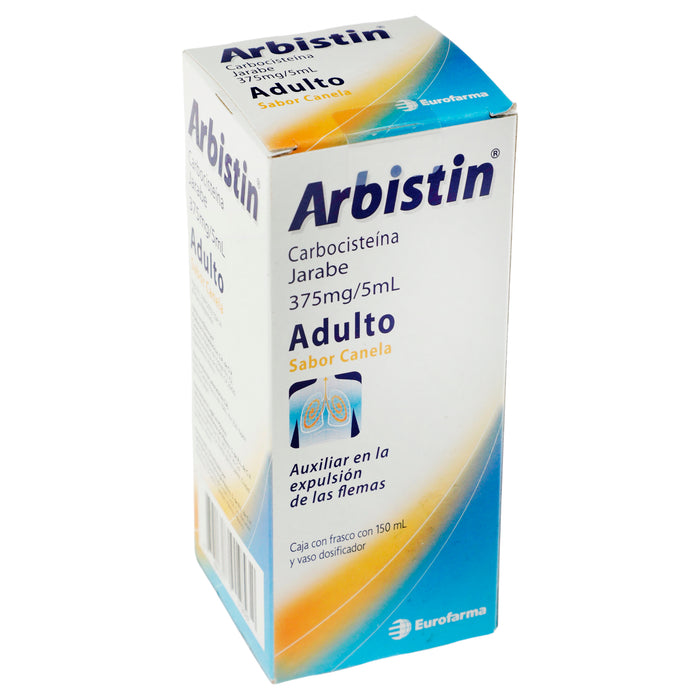 Arbistin Jarabe 375Mg/5Ml 150Ml (Carbocisteina) 2 - 7891317019532