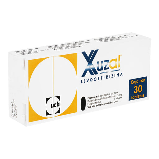 Xuzal 5Mg Con 30 Tabletas (Levocetirizina) - WeCare Pharma