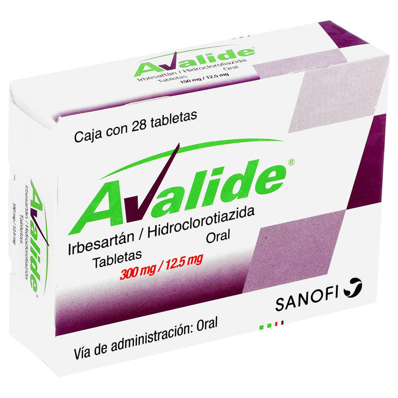 Avalide 150/12.5Mg Con 28 Tabletas (Irbesartan/Hidroclorotiazida) - WeCare Pharma