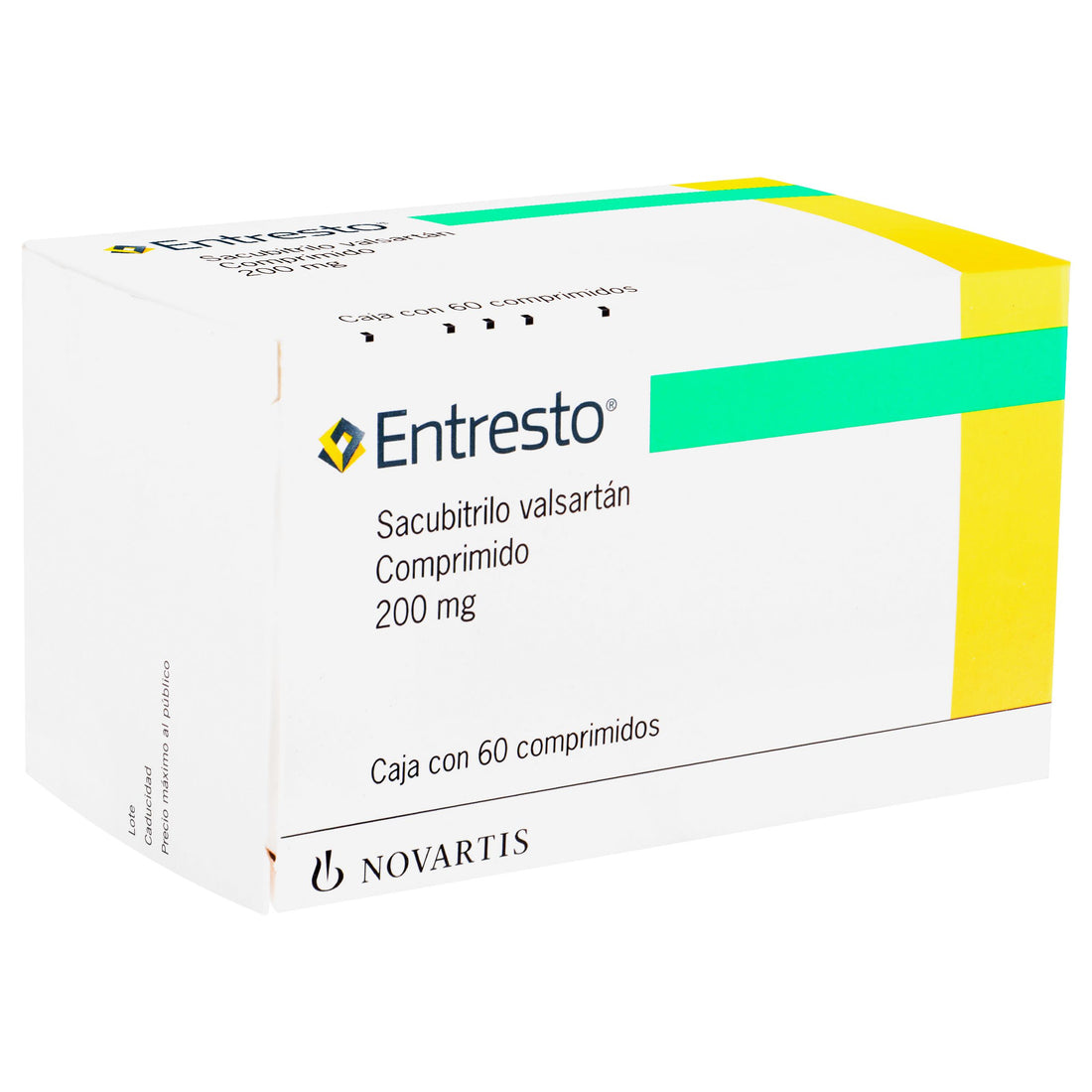 Entresto 200Mg Con 60 Tabletas (Sacubitrilo Valsartan) 2 - 7501124819231