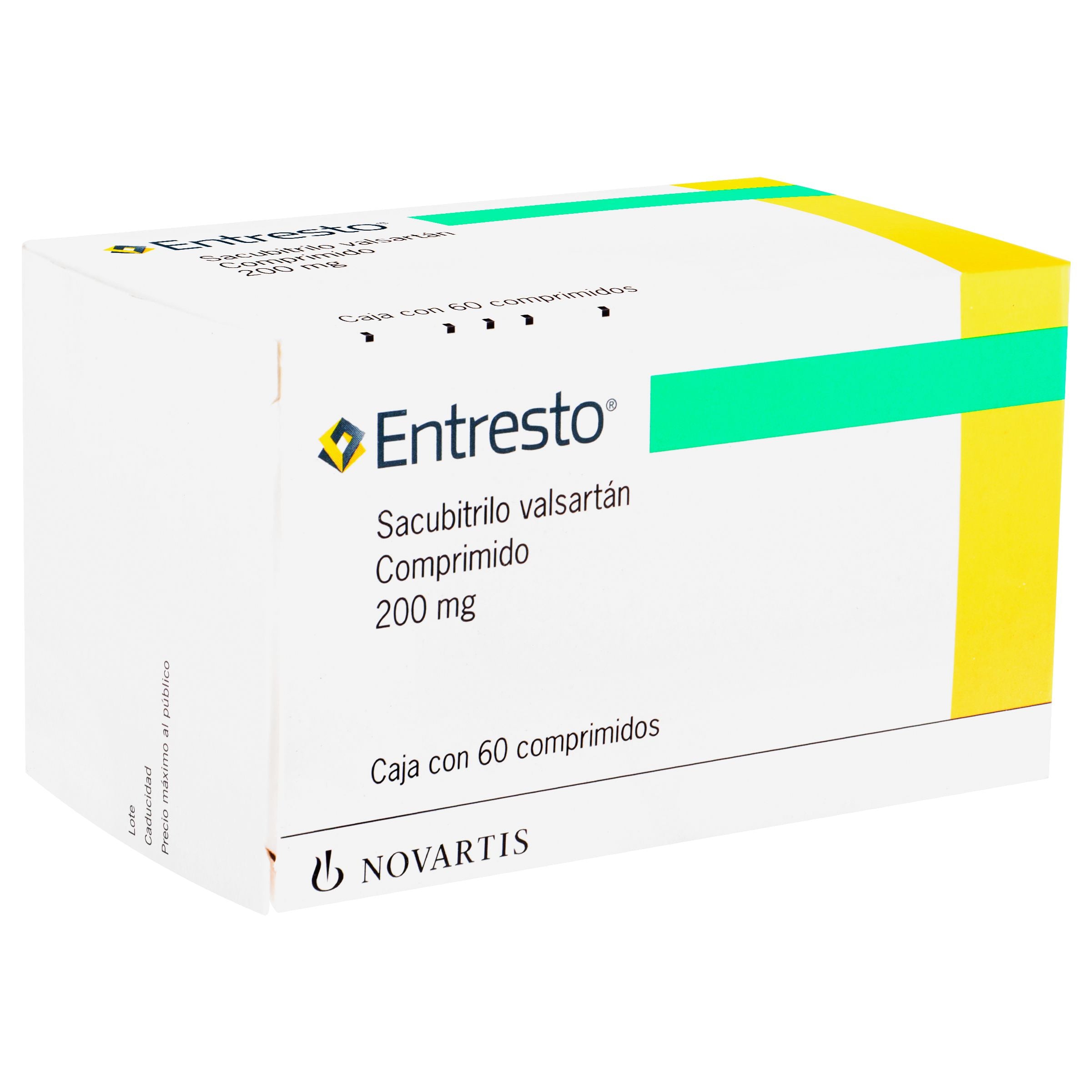 Entresto 200Mg Con 60 Tabletas (Sacubitrilo Valsartan) 2 - 7501124819231