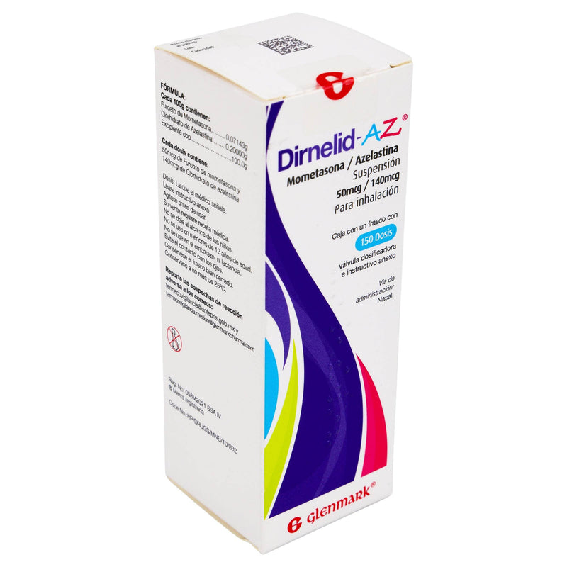 Dirnelid-Az Suspensión 50Mcg/140Mcg 150D (Mometasona/Azelastina) - WeCare Pharma