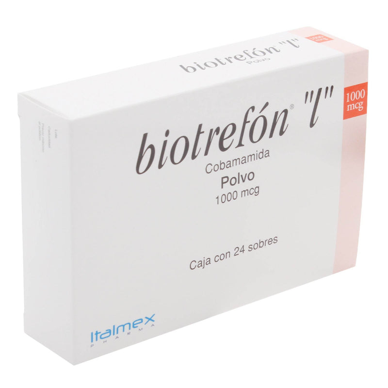 Biotrefon L Polvo 1000Mcg Sobres Con 24 (Cobamamida) - WeCare Pharma