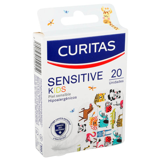 Curitas Adhesivas Sensitive Kids Con 20 - WeCare Pharma