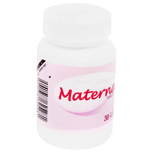 Materna Con 30 Tabletas (Multivitaminico) - WeCare Pharma