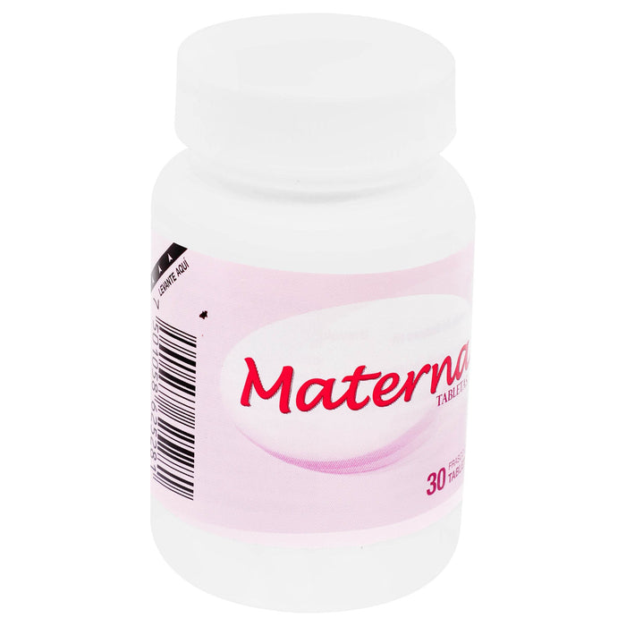 Materna Con 30 Tabletas (Multivitaminico) - WeCare Pharma
