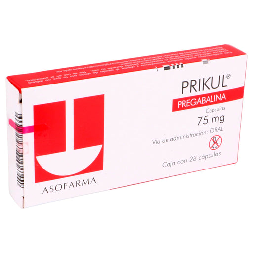 Prikul 75Mg Con 28 Capsulas (Pregabalina) - WeCare Pharma
