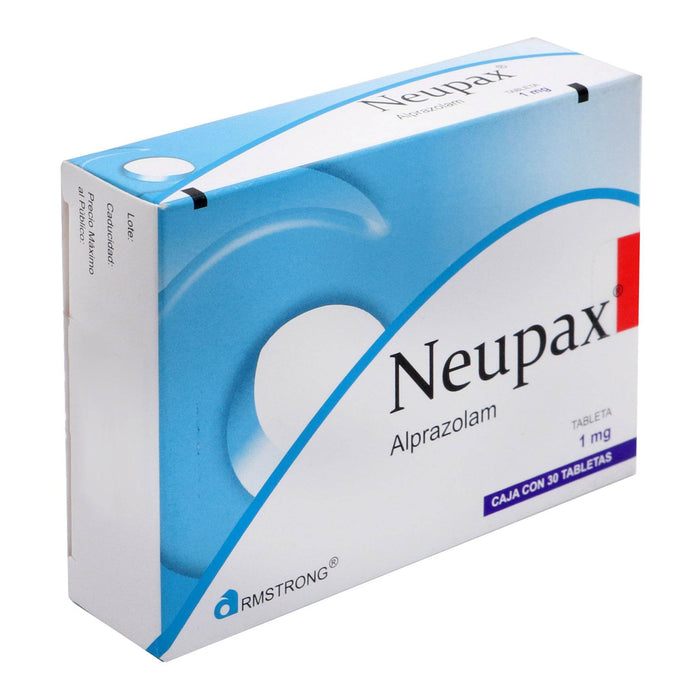Neupax (Alprazolam) Tabletas 1Mg Con 30 - WeCare Pharma