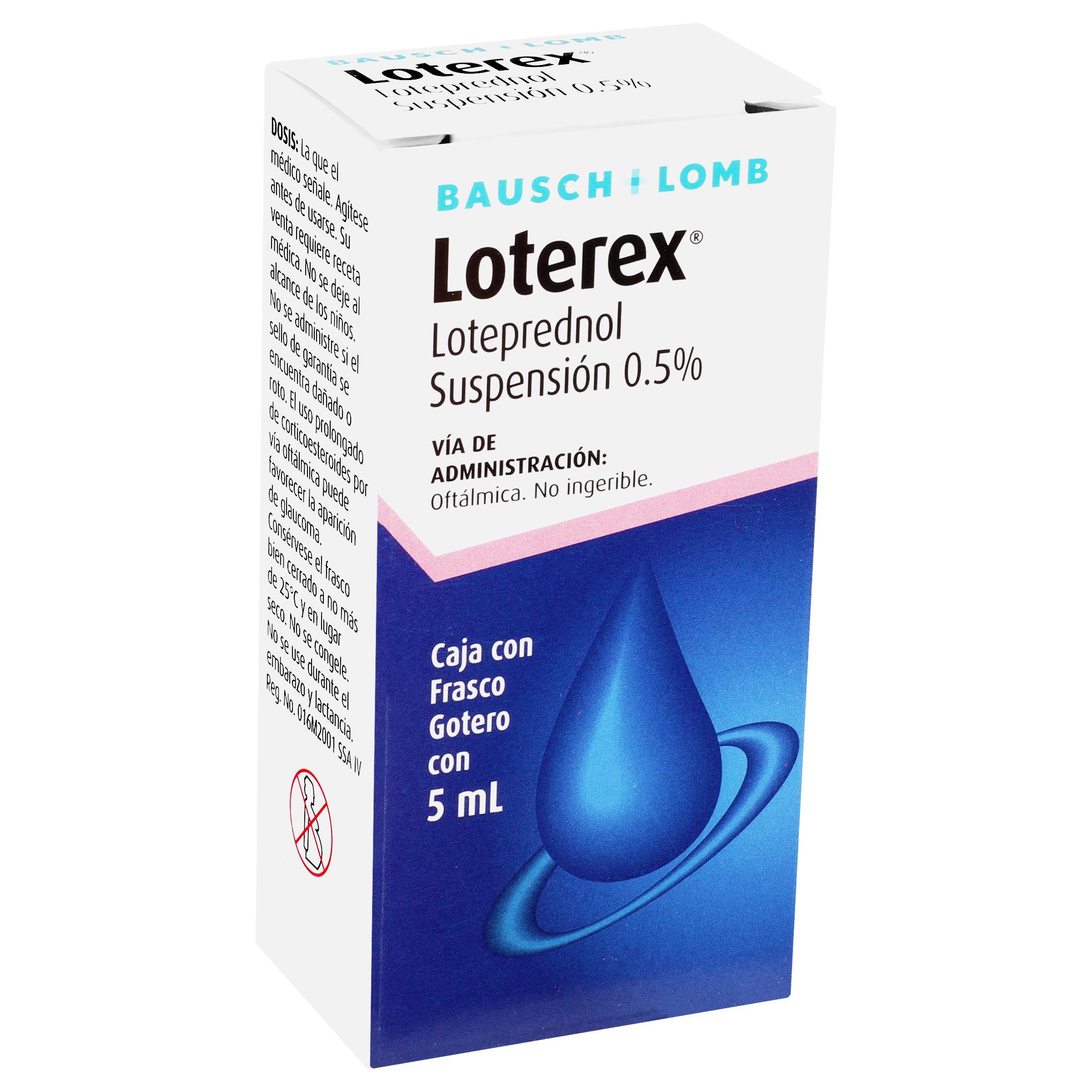 Loterex Gotas 0.5% 5Ml (Loteprednol) — WeCare Pharma
