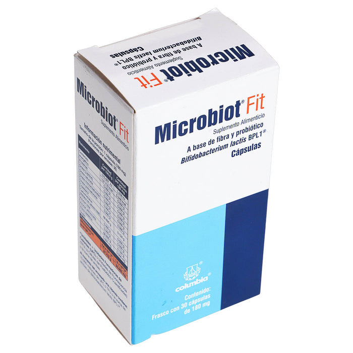 Microbiot Fit 180Mg Con 30 Capsulas (Bifidobaterium Lactis Bpl1) - WeCare Pharma