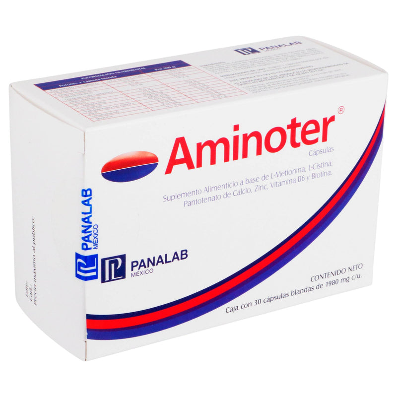 Aminoter 1980Mg Con 30 Capsulas - WeCare Pharma