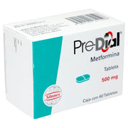 Predial 500Mg Con 60 Tabletas (Metformina) - WeCare Pharma
