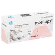 Esbelcaps (Fenproporex/Diazepam) Capsulas 20Mg/6Mg Con 30 - WeCare Pharma