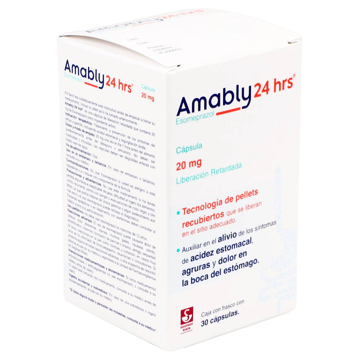 Amably Lp (Esomeprazol) Capsulas 20 Mg Con 30 - WeCare Pharma