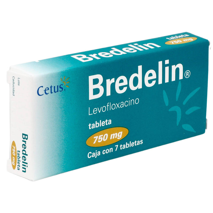 Bredelin 750Mg Con 7 Tabletas (Levofloxacino) - WeCare Pharma