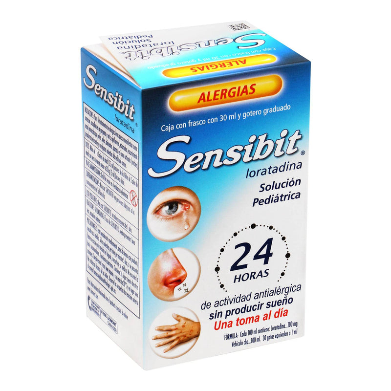 Sensibit Ped Solución 1% 30Ml (Loratadina) - WeCare Pharma