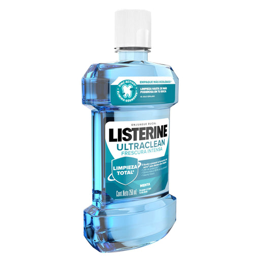 Listerine Ultraclean Frescura Intensa Menta 250Ml - WeCare Pharma