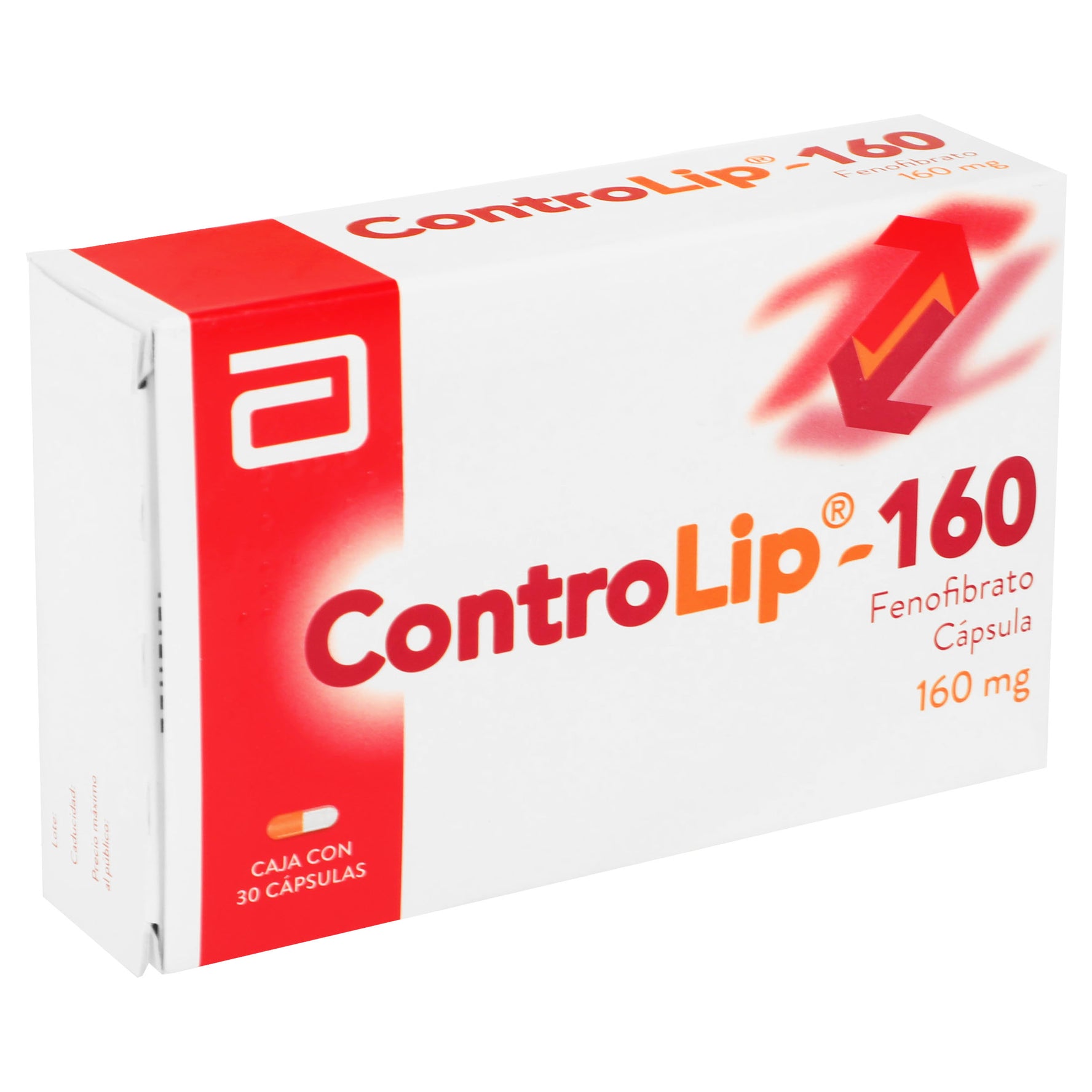 Controlip-160 160Mg Con 30 Capsulas (Fenofibrato) 2 - 7501033954412