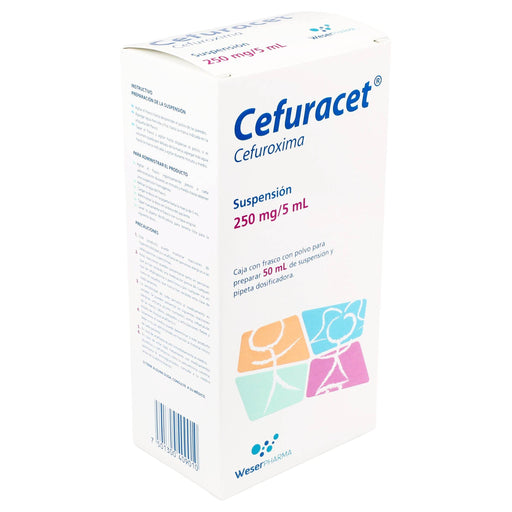 Cefuracet Suspensión 250Mg/5Ml 50Ml (Cefuroxima) - WeCare Pharma