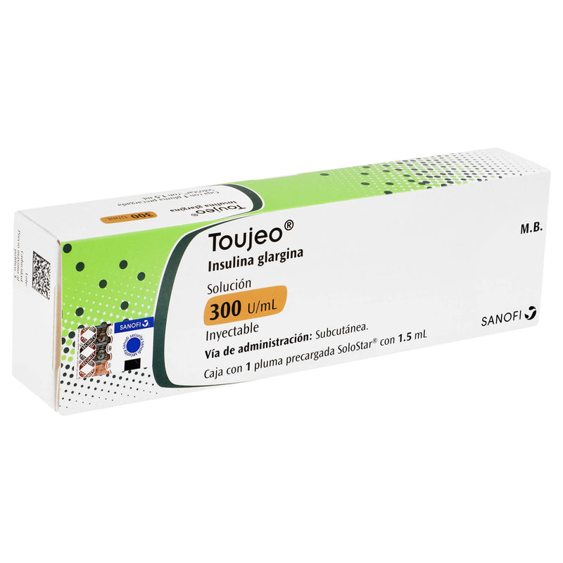 Toujeo Pluma 300Unid/Ml 1.5Ml Con 1 (Insulina Glargina) - WeCare Pharma