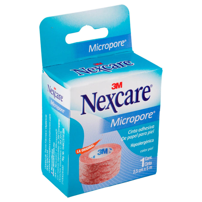 Cinta Microporosa Nexcare Piel 2.5X5Cm - WeCare Pharma
